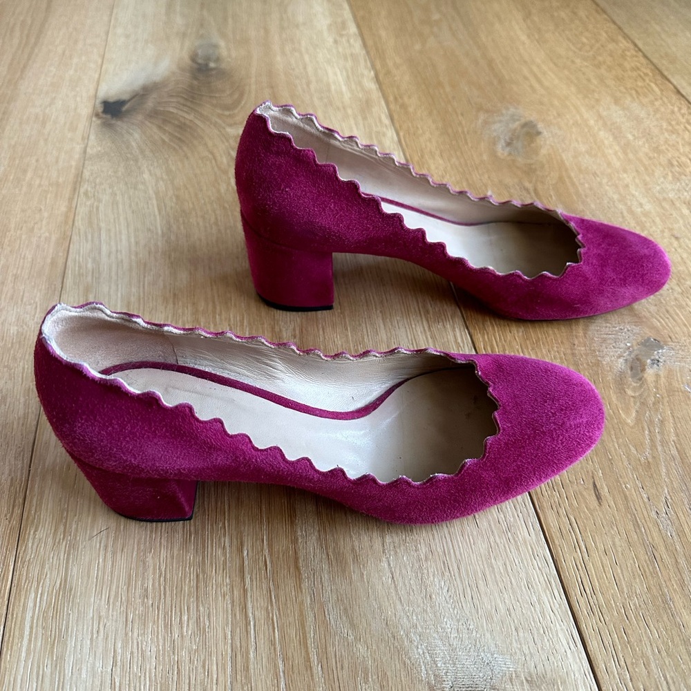 Chloé Lauren suede heels Size 6